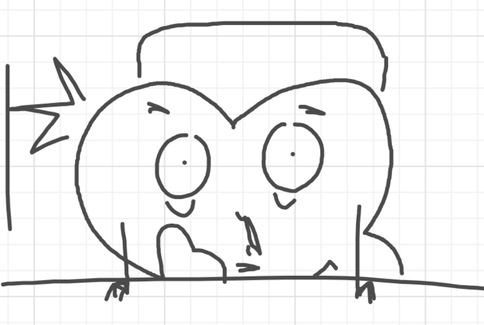 A panel from I've Been Everywhere, Man, episode nine of the Board Boards object show by Furretwalk/WalkingFurret.